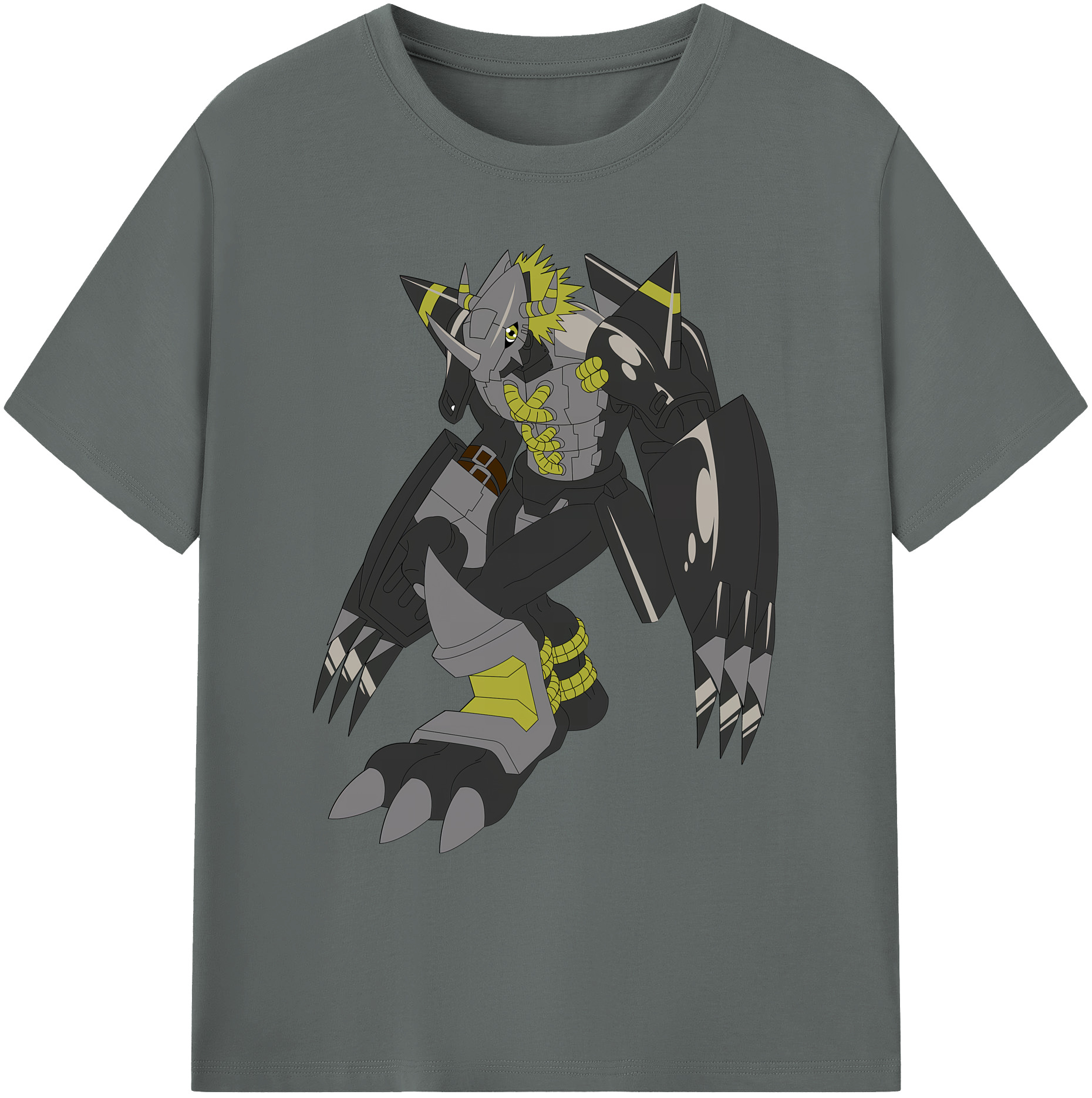 （画像用） Digimon デジタルモンスター/デジモン 綿100％ メンズ半袖Tシャツ｜肌触りやわらか＆通気性